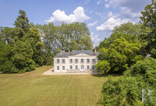A Directoire style château surrounded by woods in the south of the Loiret department at Bonny-sur-Loire - photo  n°2
